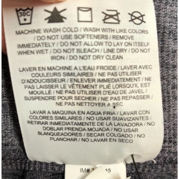 Nike Pro Hyperwarm Limitless Training Tights Charcoal Gray 704004 Womens Large L - Picture 11 of 11